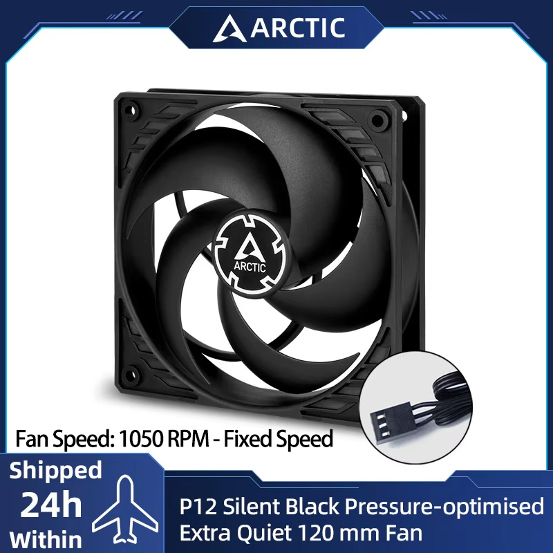 Esports Gaming Fan - مروحة كمبيوتر ARCTIC P12 صامتة، مروحة
