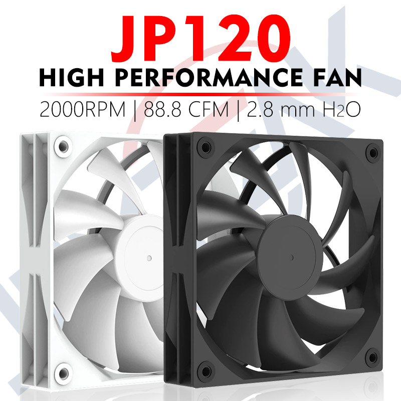 Esports Gaming Fan - JUMPEAK JP120 120 مللي متر مروحة