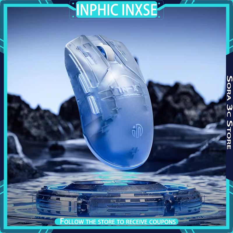Esports Gaming Design - INPHIC INXSE ماوس لاسلكي مزدوج الوضع