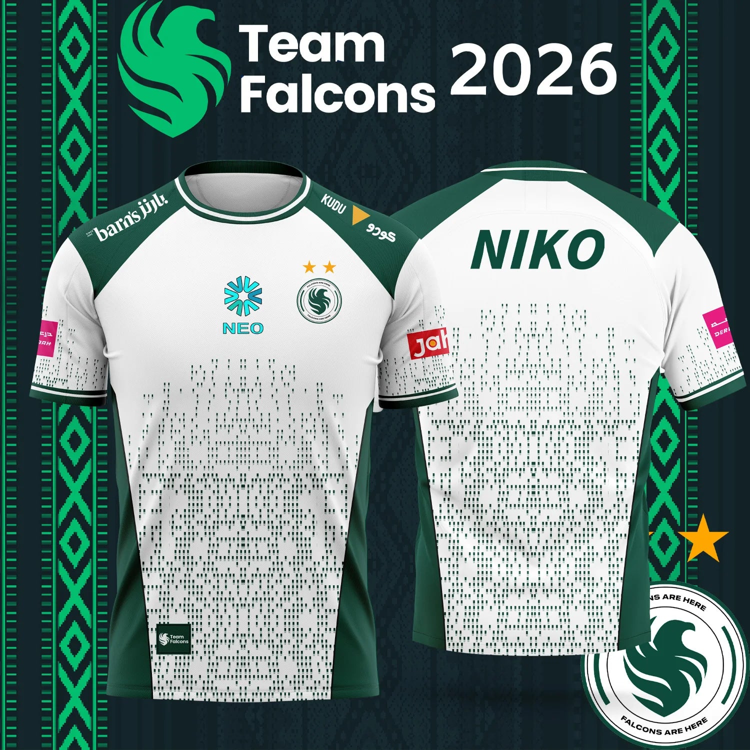 Esports Gaming Shirts - تي شيرت ألعاب إلكترونية NIKO Esports