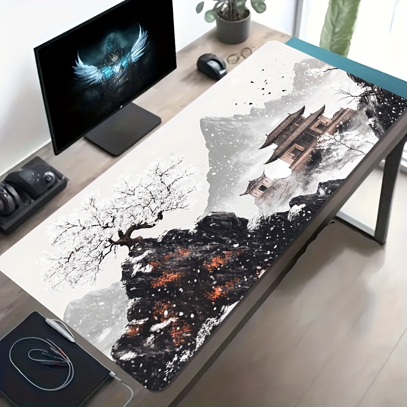Esports Gaming Pc Build - لوحة ماوس كبيرة بتصميم جبل ثلجي
