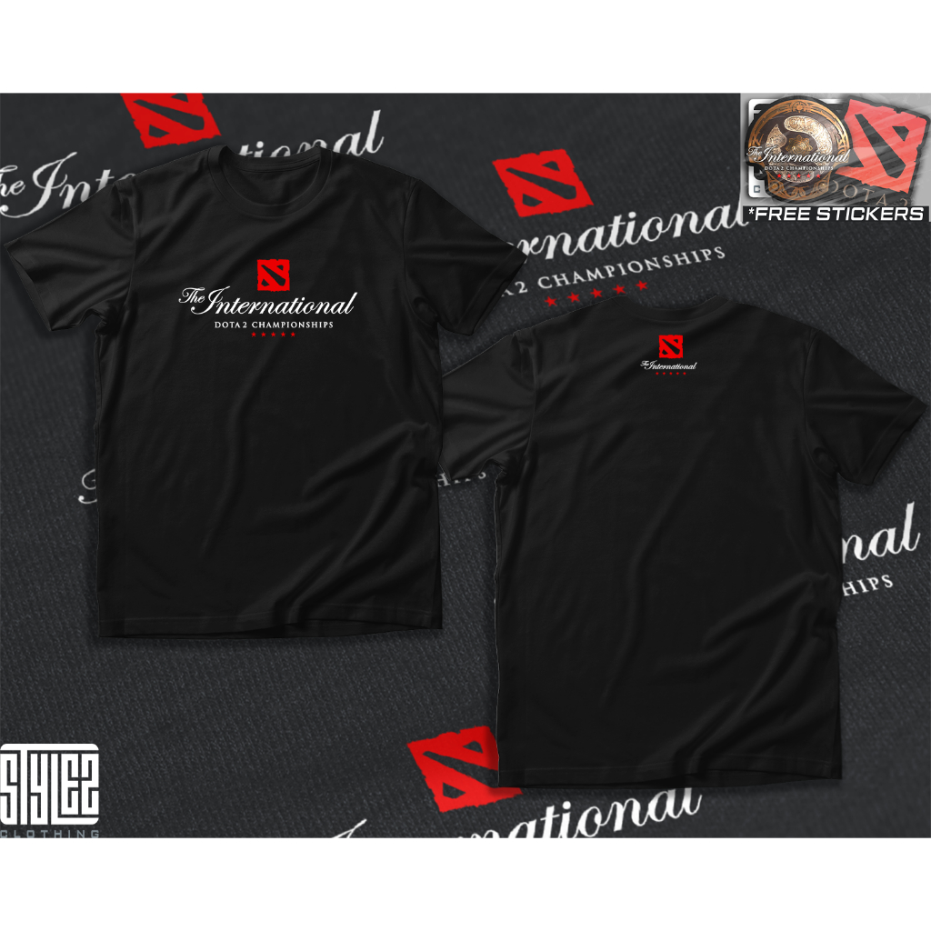 Esports Gaming Shirts - تي شيرت مطبوع على الوجهين لبطولة