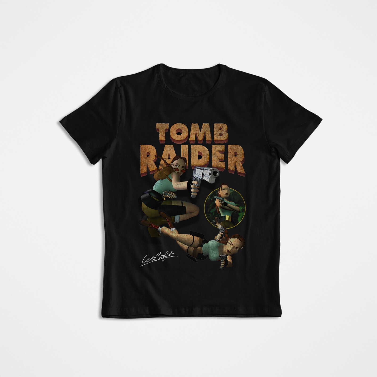 Esports Gaming Shirts - تومب رايدر، لارا كروفت، تي شيرت