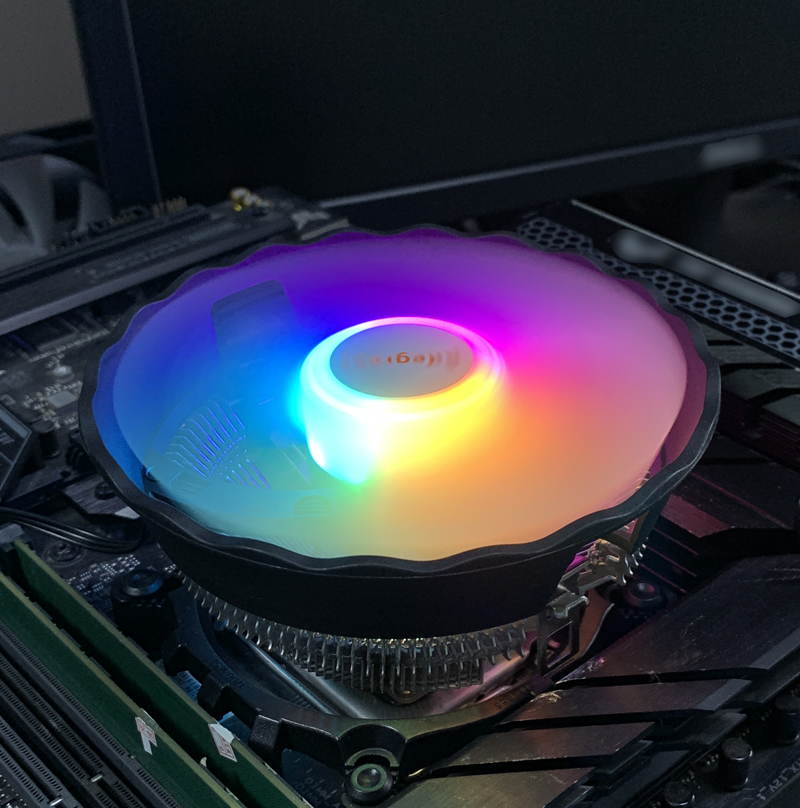RGB وحدة المعالجة المركزية مبر - مراجعة Esports Gaming Fan وسعره