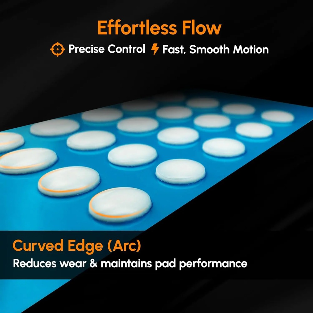 20-100 قطعة من وسادات أقدام ال - مراجعة Esports Gaming Mouse Pad وسعره