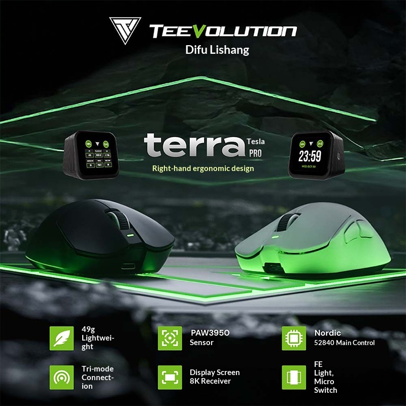 فأرة ألعاب إلكترونية TEEVOLUTI - مراجعة Esports Gaming Design وسعره