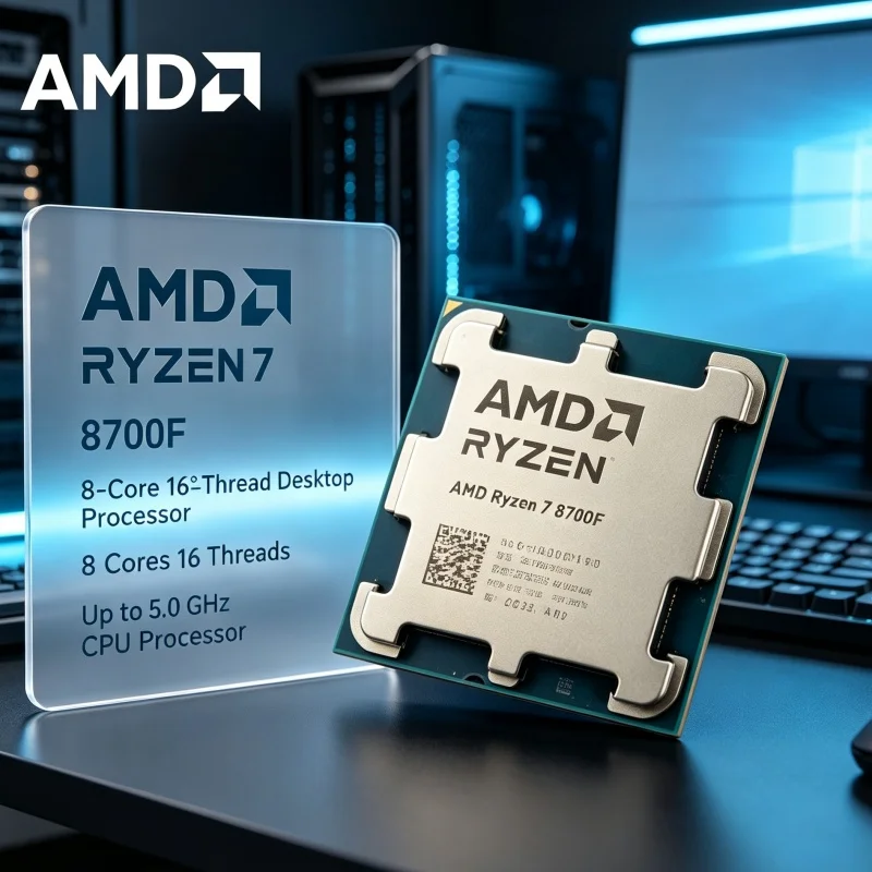 معالج AMD Ryzen 7 8700F AM5 لل - مراجعة Esports Gaming Pc Build وسعره