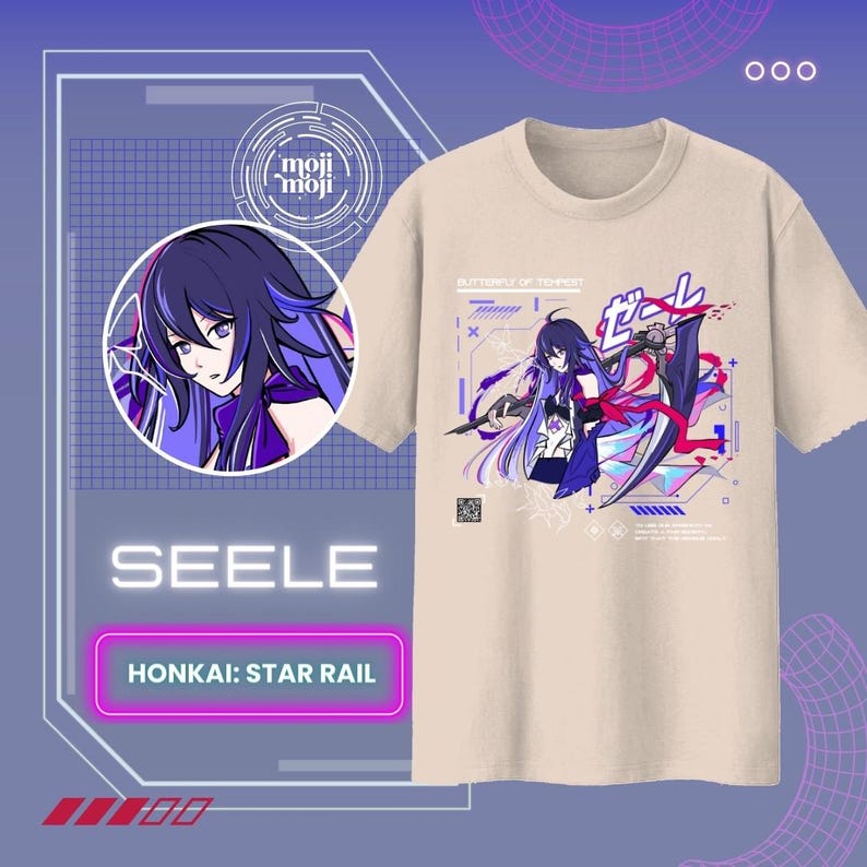 قميص Seele Honkai Star Rail Ho - مراجعة Esports Gaming Shirts وسعره