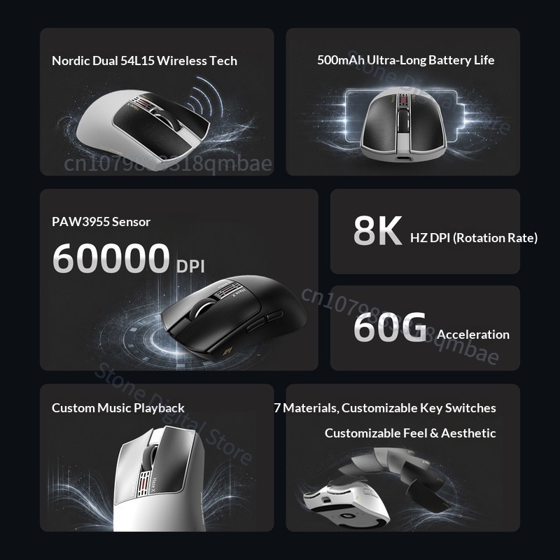 فأرة ألعاب لاسلكية ثلاثية الأو - مراجعة Esports Gaming Design وسعره