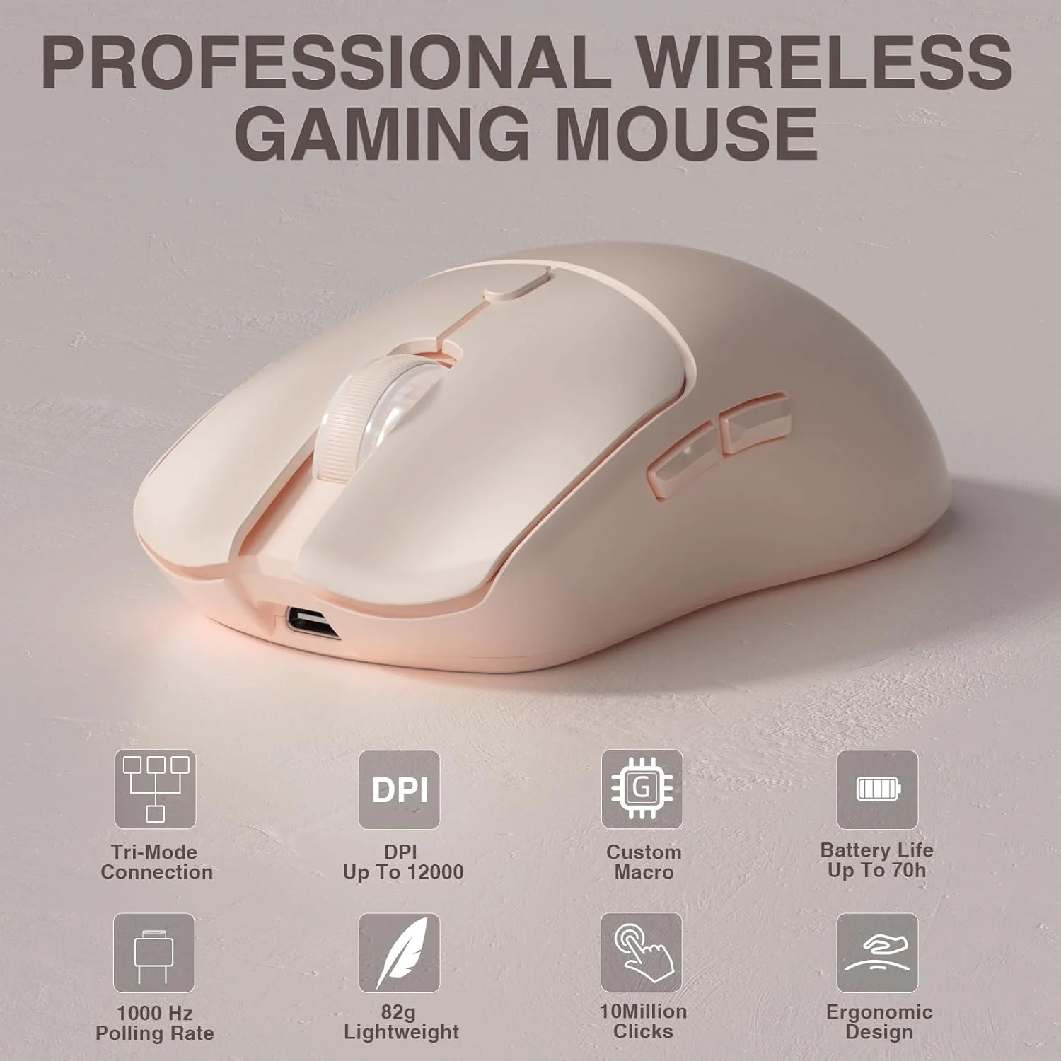 فأرة ألعاب لاسلكية ثلاثية الأو - مراجعة Mouse Gaming Esports وسعره
