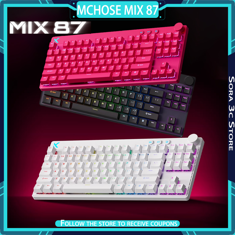 MCHOSE Mix 87 نسخة تنافسية فائ - مراجعة Esports Gaming Competition وسعره