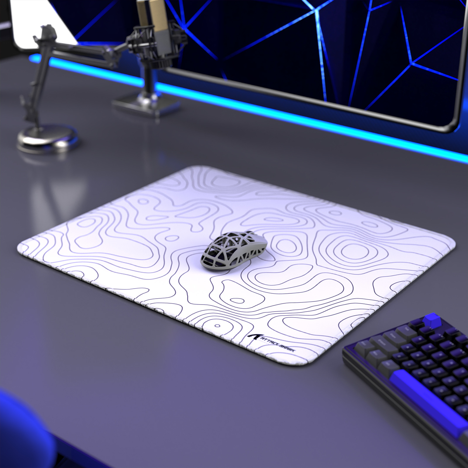 لوحة ماوس الألعاب Attack Shark - مراجعة Esports Gaming Design وسعره