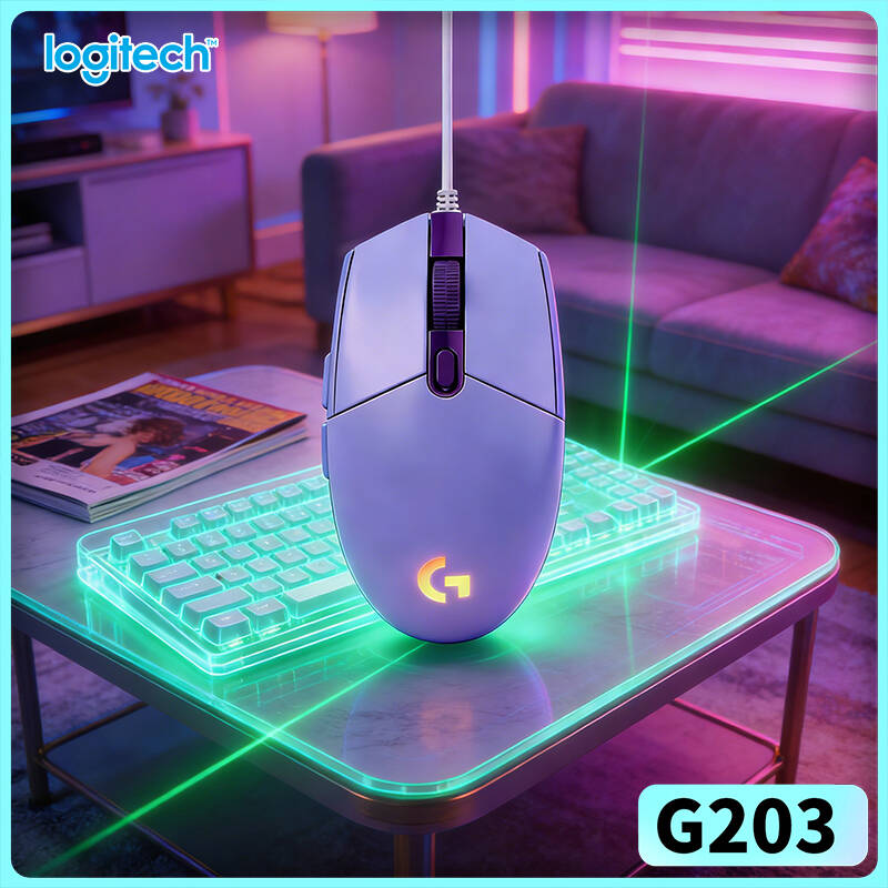 ماوس الألعاب لوجيتك G203 Prodi - مراجعة Logitech Mouse G203 وسعره