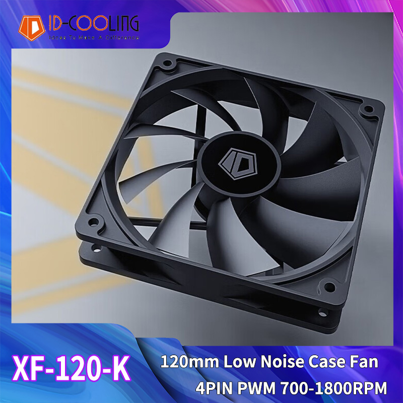 ID-COOLING XF-120-K 120 مم 4Pi - مراجعة Esports Gaming Fan وسعره