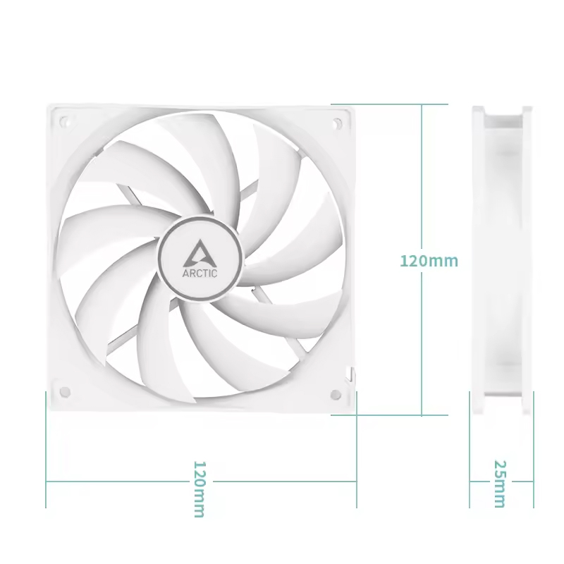 مروحة ARCTIC F12 PWM PST 120 م - مراجعة Esports Gaming Fan وسعره