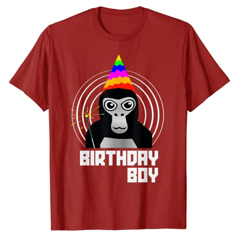 قميص Gorilla Tag Birthday Boy  - مراجعة Esports Gaming Shirts وسعره