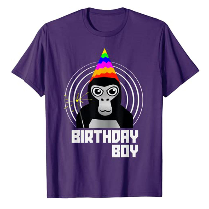 قميص Gorilla Tag Birthday Boy  - مراجعة Esports Gaming Shirts وسعره