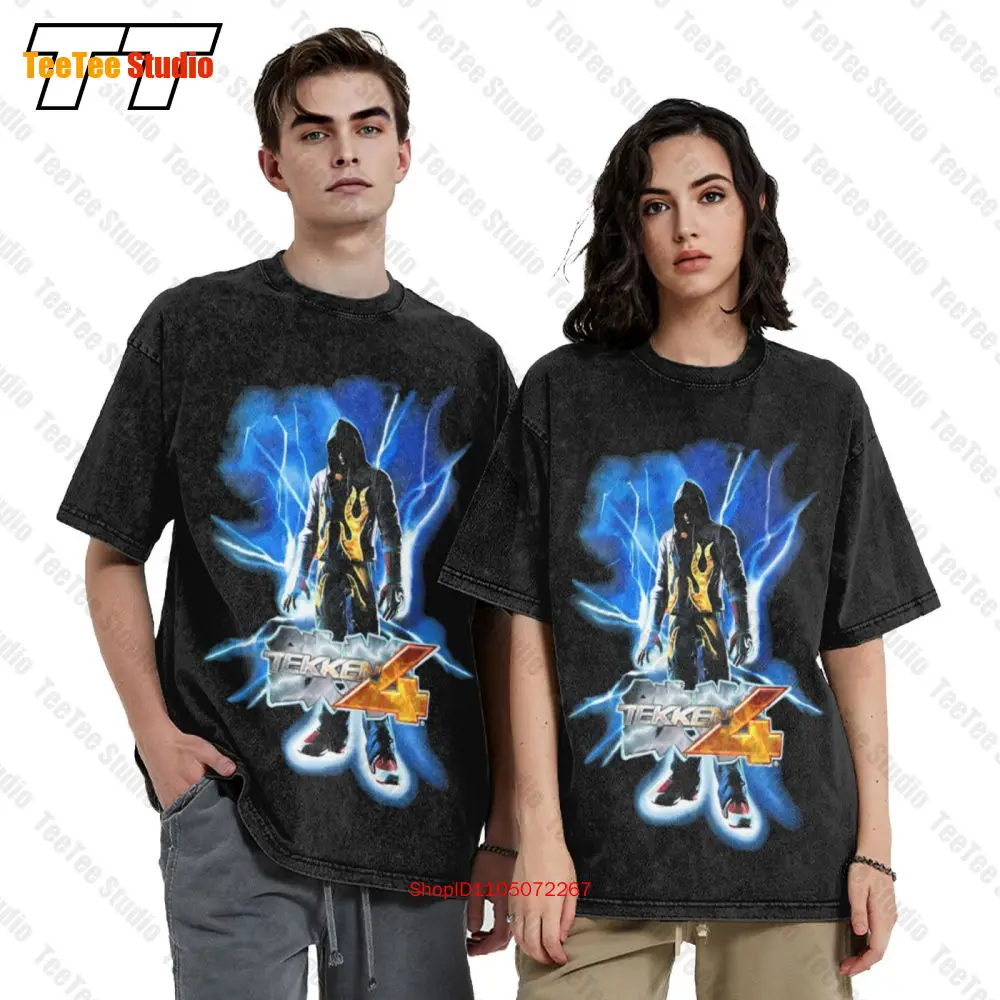 تي شيرت Vintage Tekken 4 Namco - مراجعة Esports Gaming Shirts وسعره