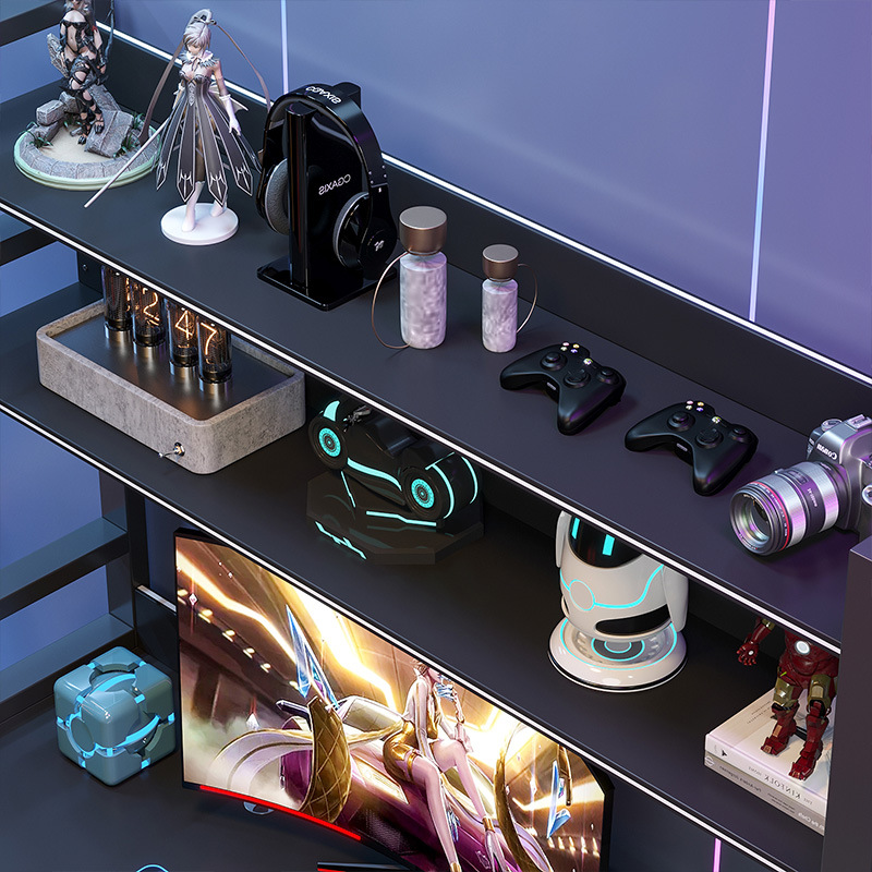طقم مكتب وكرسي مكتب رياضي إلكت - مراجعة Esports Gaming Competition وسعره