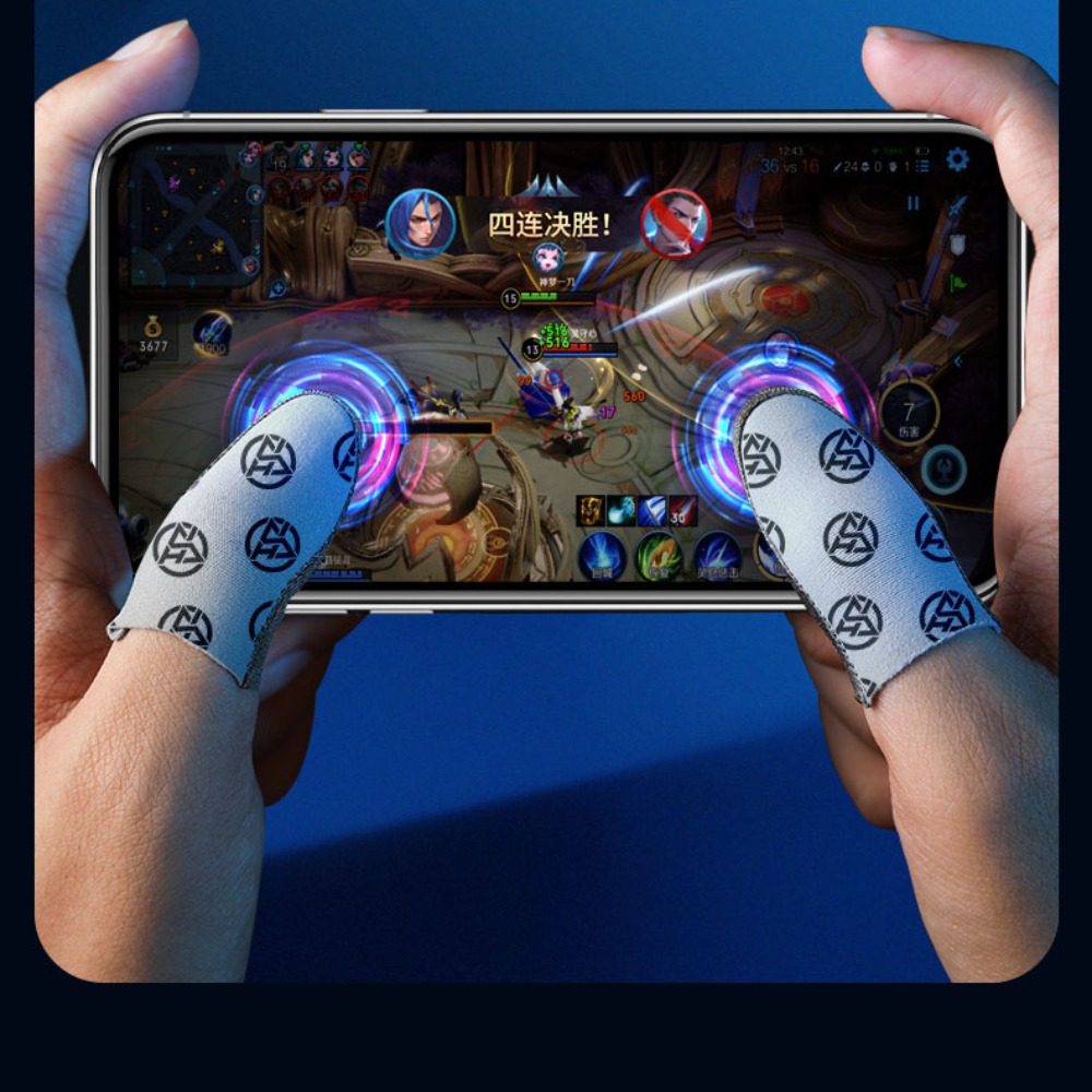 قفازات أصابع مقاومة للعرق للأل - مراجعة Esports Gaming Competition وسعره