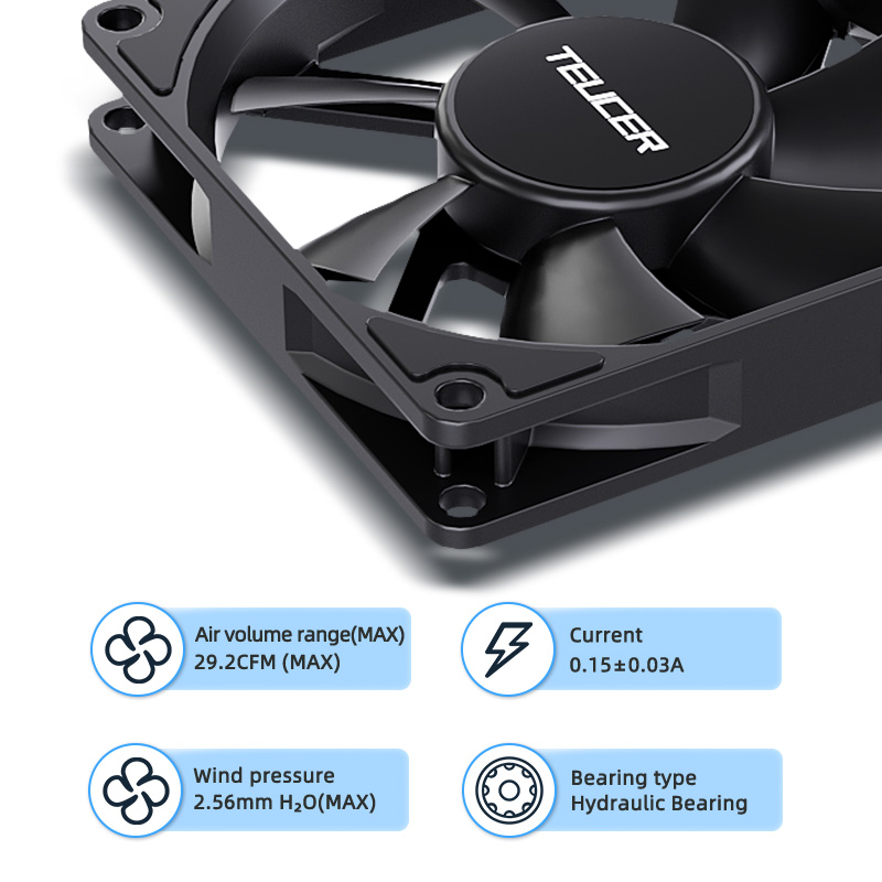 Teucer UT-8015 8 سنتيمتر الهيك - مراجعة Esports Gaming Fan وسعره
